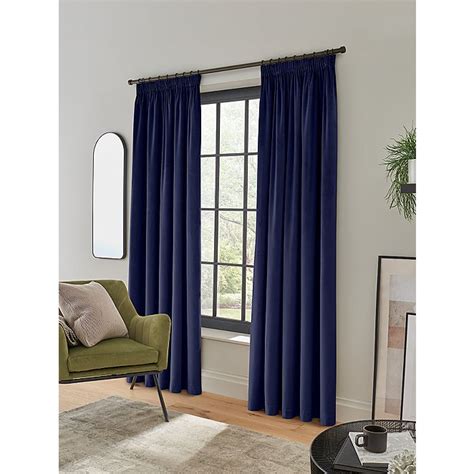 navy velvet curtains pencil pleat|velvet pencil pleat thermal curtains.